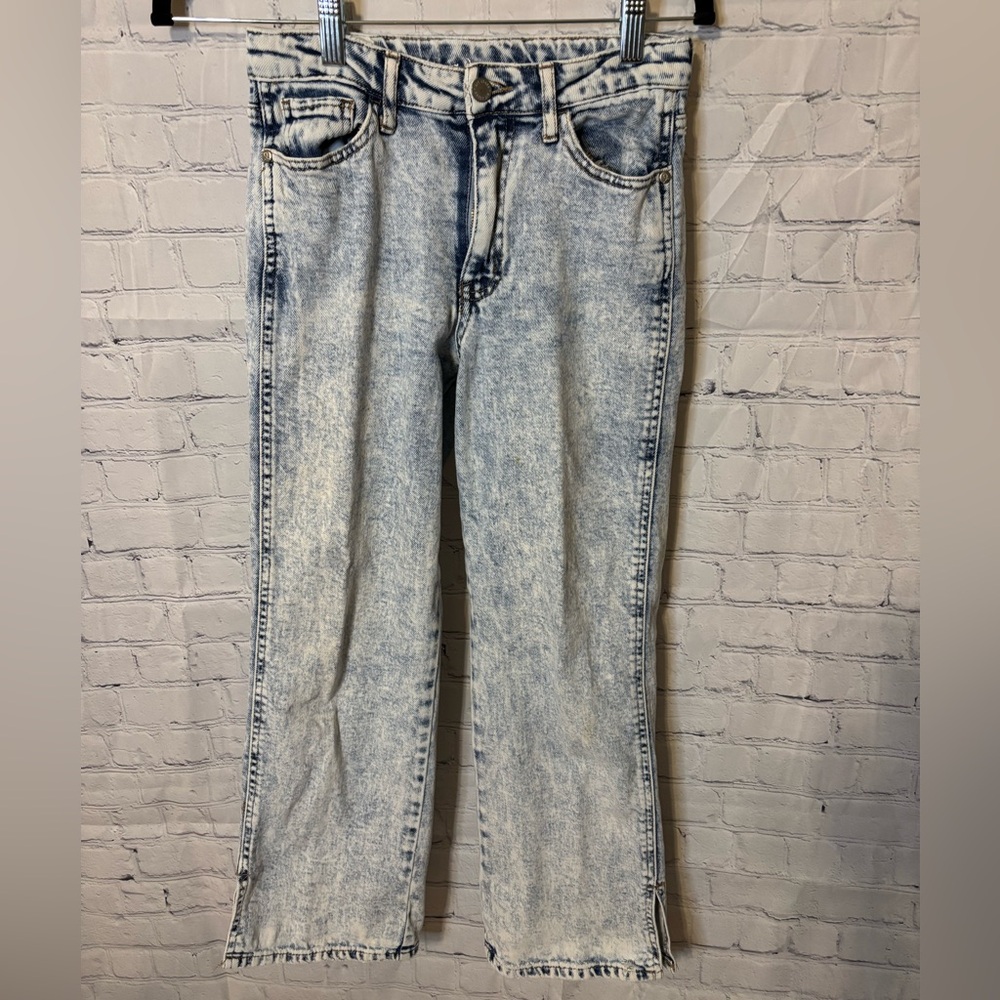 Cat&jack size 14 kids white wash denim jeans